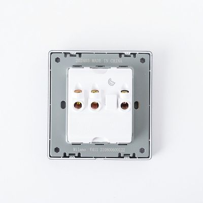 Milano 13A Socket With Neon, Dp Aura Blk