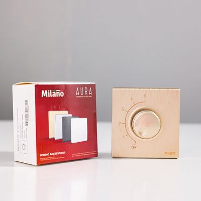 Milano 500W Step Fan Regulator Aura Gld