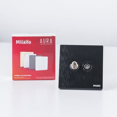 Milano Tv & Satellite Outlet Aura Blk