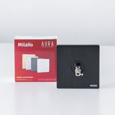 Milano  Satellite  Outlet  Aura Blk