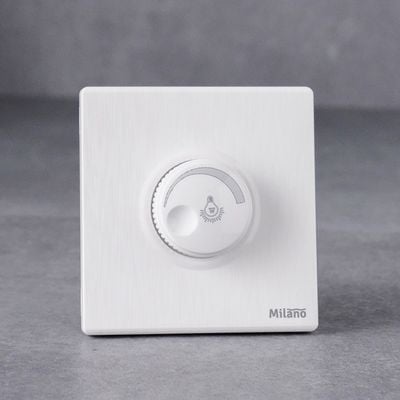 Milano 500W Light Dimmer Aura Wh