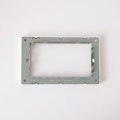 Milano Blank Plate 3X6 Aura Slvr