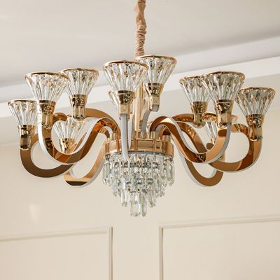 Casablanca LED Crystal Chandelier - Clear -D980xH55