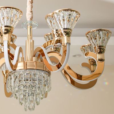 Casablanca LED Crystal Chandelier - Clear -D980xH55