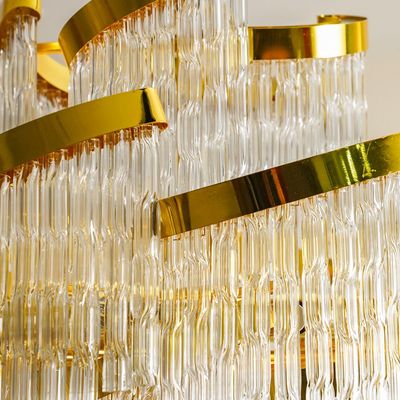 Hani Crystal Chandelier - Clear - 750xH800