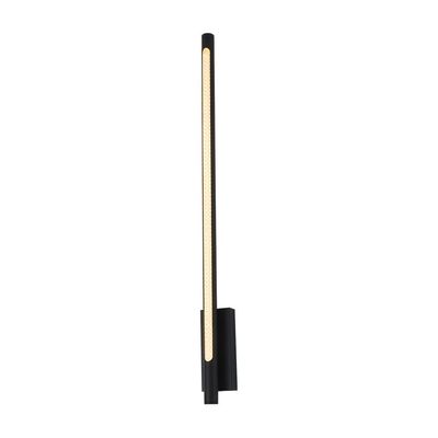 مصباح جداري زجاجي LED من هيبا - 500 × 70 × 30 مم - أسود - مع ضمان لمدة عامين