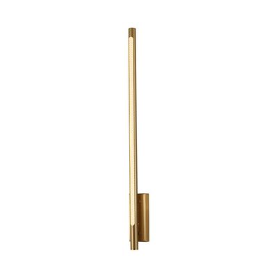 Heba LED Glass Wall Sconce - 500x70x30 mm -  Brass - With 2-Year Warranty