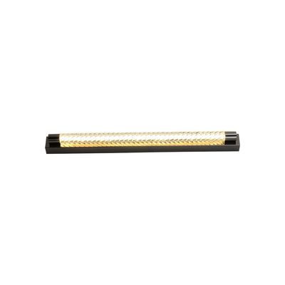 Heba LED Glass Sconce - Black -  520x40x50 mm - With 2-Year Warranty