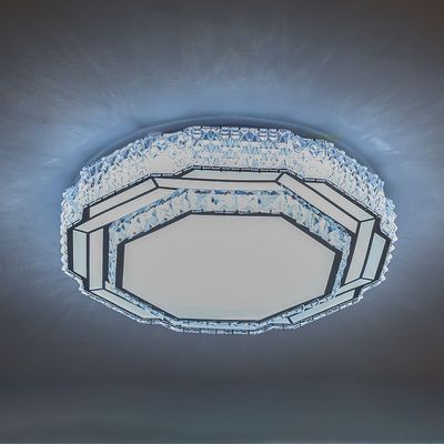Maha Glass LED Flushmount-Clear-500 mm