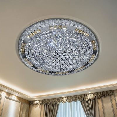 Mehek Crystal Flushmount - LED/Spot Lights Clear 