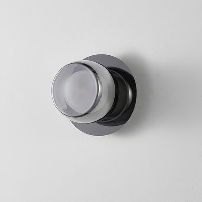 Modena Wall Sconce - Clear/Black Decorative - E14x1/ W20xH15 cm - With 2Year Warranty