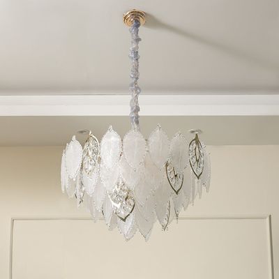 Maples Chandelier - Clear/Gold - Crystal E14x/ D80xW80 cm 