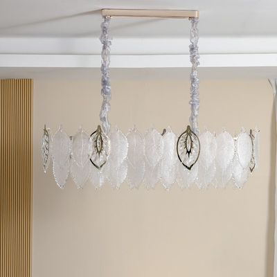 Maples Chandelier - Clear/Gold - Crystal E14x/ D120xW36 cm 