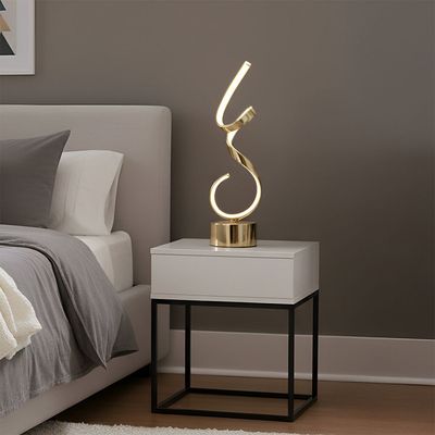Dafne Table Lamp TC809 GD  - LED Size- W15/H47 Gold
