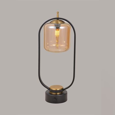 Asli Table Lamp T109  - E27 Size- W15/H63 Black