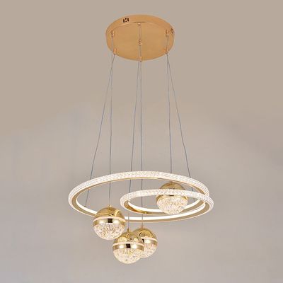 Elite Chandeliers H106  - LED Size- H50/W100 Gold