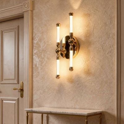 Gloss Wall Lamp-Brass Gold