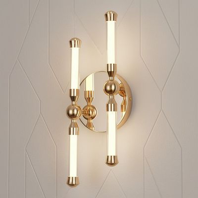 Gloss Wall Lamp-Brass Gold