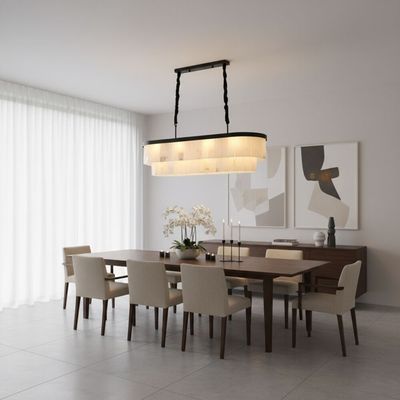 Romania Marble Chandeliers 100cm -Black