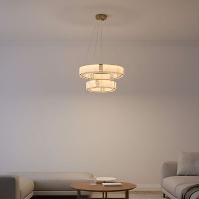 Valencia Marble Chandeliers 60cm -Black