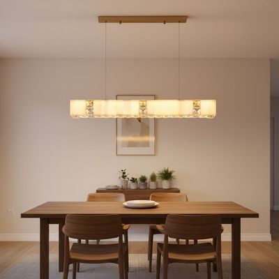 Valencia Marble Chandeliers 100cm -Black