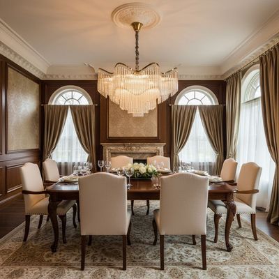 Zahra 15 Lights Crystal Chandelier 80Cm-Gold