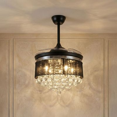 Lara CF YF-1199 -Black- Iron+Crystal 50cm