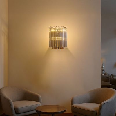 Cindy Wall Lamp -Smoke glass
