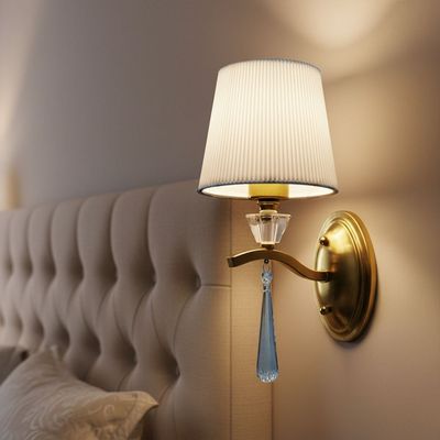 Bushra Classic Wall Lamp -Copper Gold