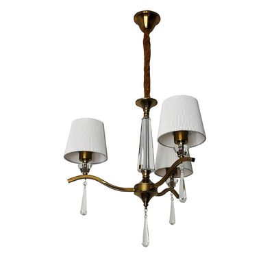 Bushra Ch 30407/3 -Copper Gold- Iron+Crystal 56Cm