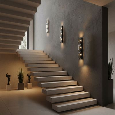 Oslo Wall Lamp -Smoke glass