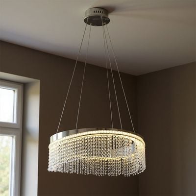 Misba CH D003 Chrome LED Stainless steel+Crystal 60cm