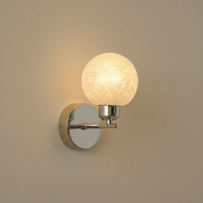 Sienna Wall Lamp- White Silver