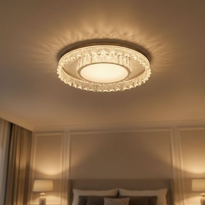 Mira Modern LED Celing Light-White Silver