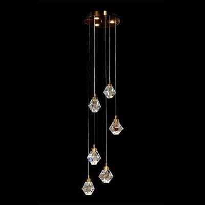 Kenza Pendant Lamp 2m Adjustable length- Gold