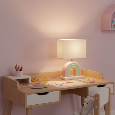 Rainbow Ceramic Table Lamp ML256250 D23x41cm Multi Color E27