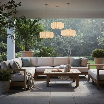 Kolse H3126 White PD 40*100cm E27 Outdoor