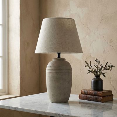 Greye Ceramic Table Lamp - 52cm
