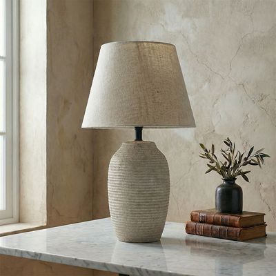 Alekz Ceramic Table Lamp - 50cm