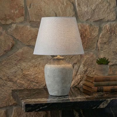 Raven Ceramic Table Lamp - 48cm