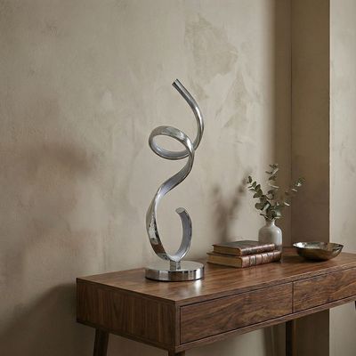 Dafne LED Table Lamp Chrome - 51cm