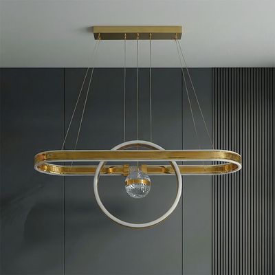 Eliza Led Modern Chandelier 3-Color Dimmable - 100cm