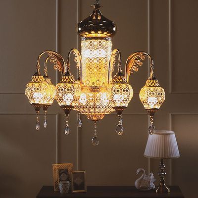 Coco Majlis Hanging Chandelier MD8773/8+5+3 (D880xH870 11.91KG 16x60W)