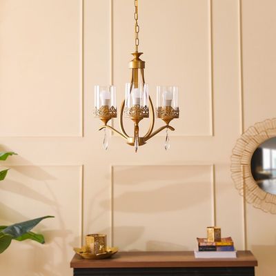 Julie Antique Hanging Chandelier 6608/3