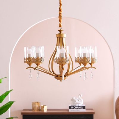 Julie Antique Hanging Chandelier 6608/8