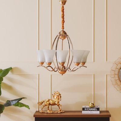 Jenny Antique Hanging Chandelier 6979/5+1