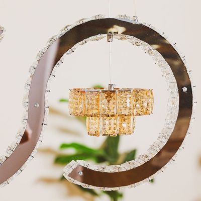 Ruby Promo Fancy Hanging Chandelier D6008