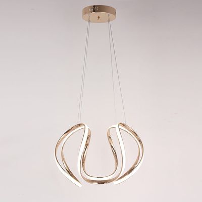 Ellie Neon Hanging Chandelier 8843/1GD