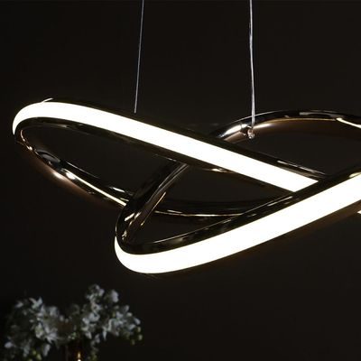 Ellie Neon Hanging Chandelier 8842/1GD
