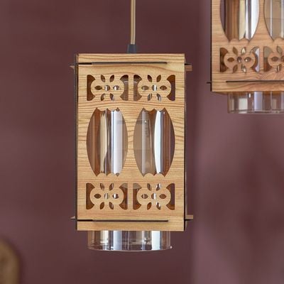 Woody Outdoor Hanging Chandelier 6637/3H